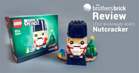 LEGO Holiday BrickHeadz 40425 Nutcracker Review The Brothers Brick