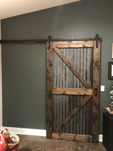 Pin By Lauren Brower On For The Home Diy Barn Door Diy Sliding Barn