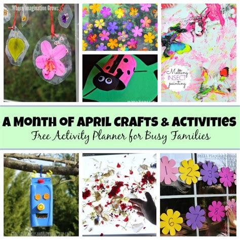 30 Spring Preschool Crafts And Activities For April Where Imagination