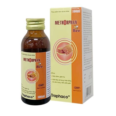 Siro Ho Methorphan Bee Tpc Lọ 100ml Dược Phẩm Hồng Phát