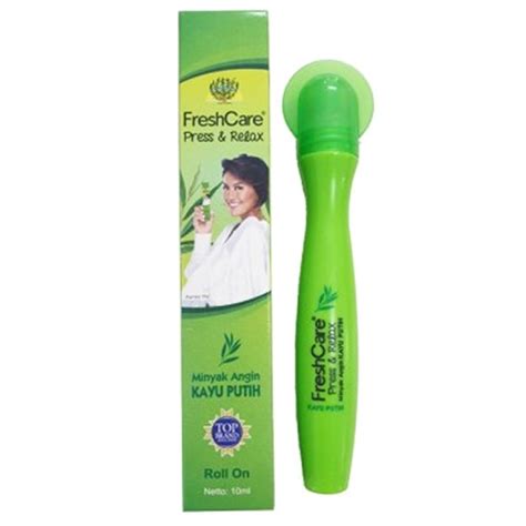 Jual FRESH CARE PRESS RELAX MINYAK ANGIN KAYU PUTIH AROMATHERAPY 10ml