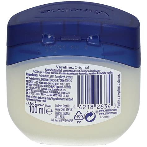 Vaseline Pure Petroleum Jelly Original Ml Farmaline