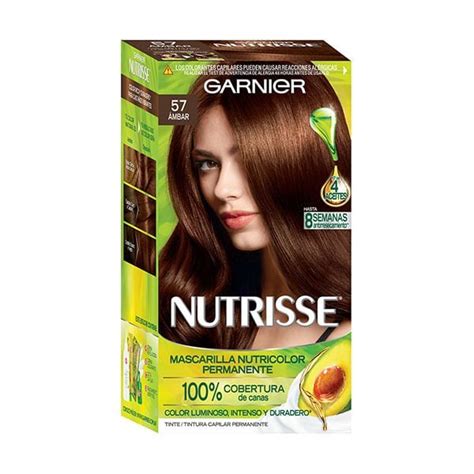 Garnier Nutrisse Kit De Coloracion 57 Ambar Nutrisse Cuidado Capilar