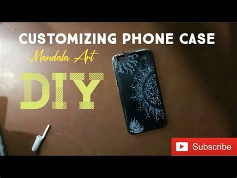 Customizing Phone Case Mandala Art Zhc Vexx Gawx Youtube