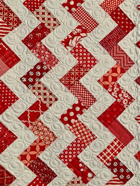 Ruby Red And White Quilts Two Color Quilts Quilts