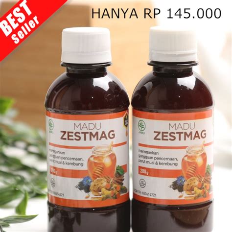 Jual Madu Zestmag Obat Asam Lambung Gerd Pencernaan Maag Kronis Ori