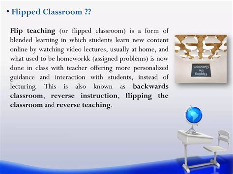 Flipped Classroom Ppt