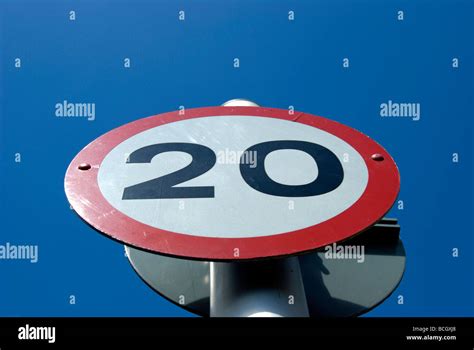 Road Sign Speed Limits Stock Photos And Road Sign Speed Limits Stock