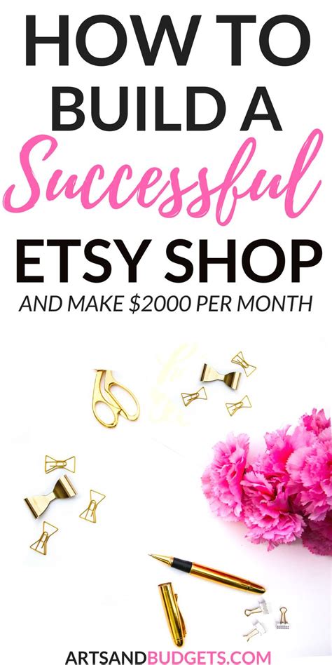 How To Build A Successful Etsy Shop And Make 200 Per Month