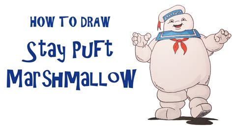 How To Draw Stay Puft Marshmallow Youtube