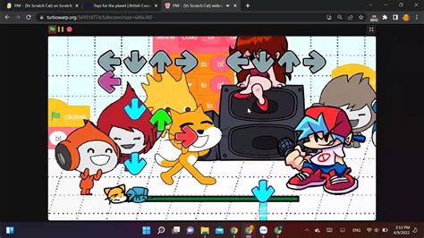 Fnf Scratch Cat Part 1 Widescreen Turbowarp Youtube