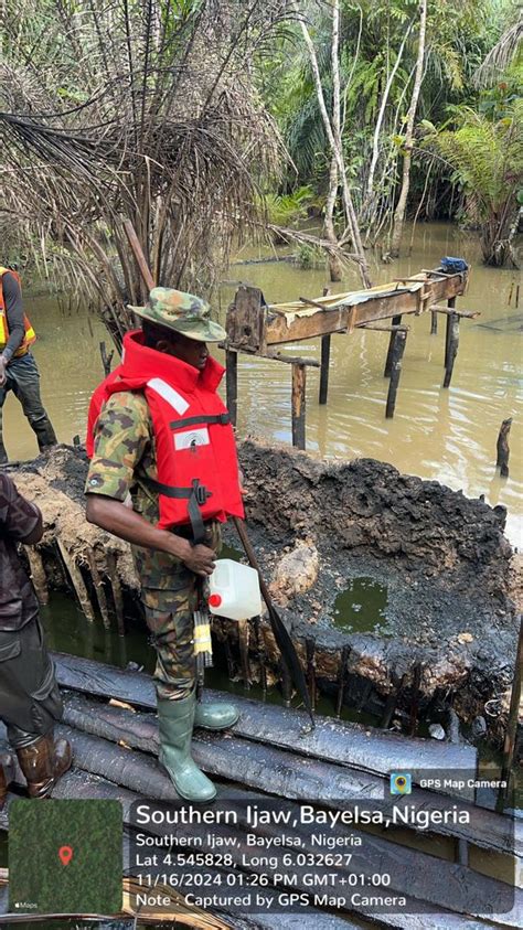 Troops In Niger Delta Deactivate 46 Illegal Refining Sites Voice Of