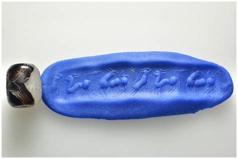 Biddr N N LONDON Online Auction 50 Lot 768 Cylinder Seal With