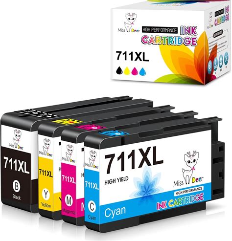 Amazon Miss Deer Pack Xl Ink Cartridges High Yield Compatible