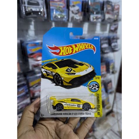 Jual Hot Wheels Lamborghini Huracan LP 620 2 Super Trofeo Kuning Shopee Indonesia