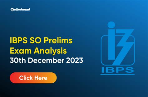 IBPS SO Prelims Exam Analysis 30th December 2023 All Shifts