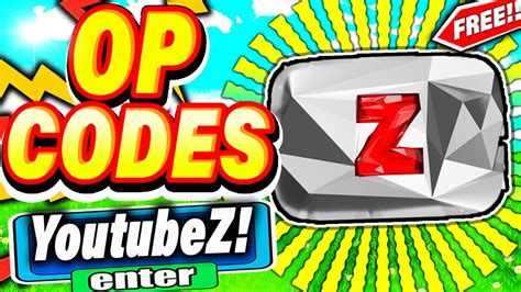 New All Working Codes For Youtube Simulator Z 2022 Roblox Youtube Simulator Z Codes Youtube