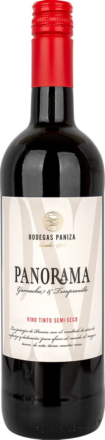 Panorama Garnacha Tempranilo Tinto Semi Seco M P