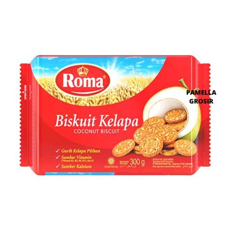 ROMA BISKUIT KELAPA 300GR MAYORA SNACK Makanan Ringan Jajanan Cemilan