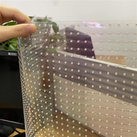 Soft Led Display P30 Self Adhesive Flexible Ultra Thin Transparent Led