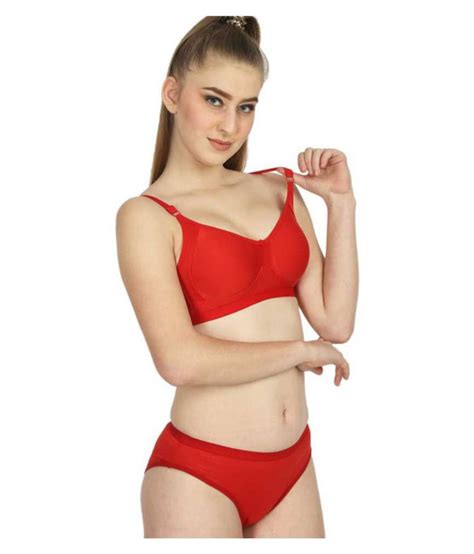 Buy Achiever Lingerie Cotton Bra And Panty Set Online At Best Prices In India Snapdeal