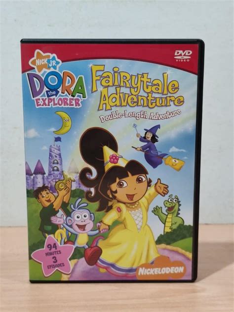 Dvd Dora The Explorer Fairytale Adventure Hobbies And Toys Music