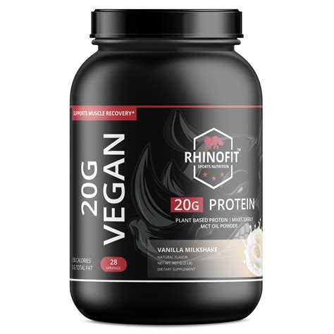 Vegan Protein 2LB (Vanilla)