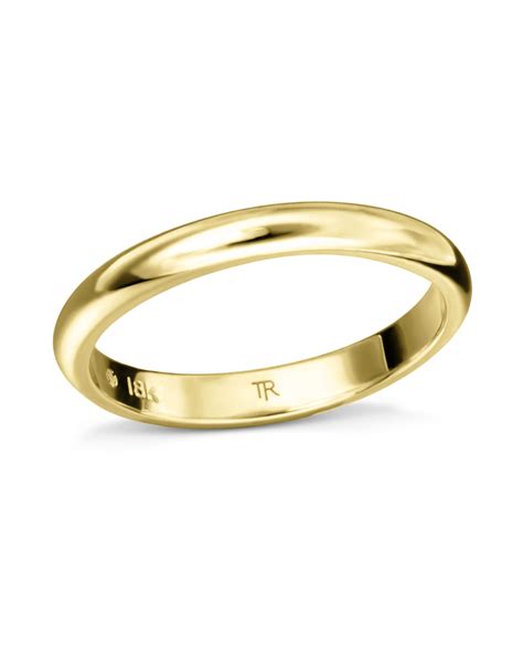 Traditional Yellow Gold Wedding Band – Turgeon Raine