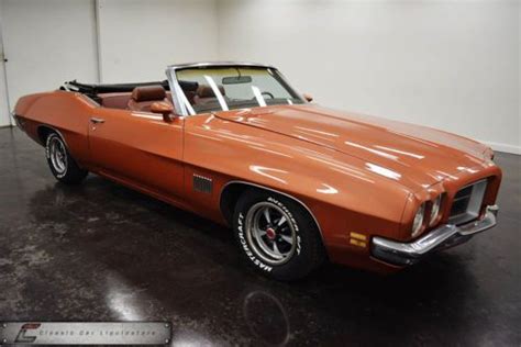 Find Used 1971 Pontiac Lemans Sport Convertible 400 Turbo 400 Power Top