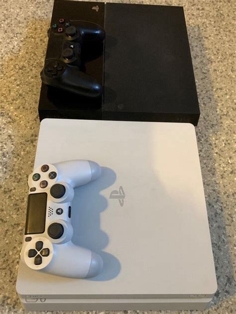 PS4 White Slim or Black Standard 500GB Console or Games | in ...