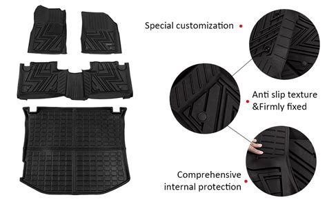 Rongtaod Floor Mats Compatible With 2011 2021 Jeep Grand Cherokee 2022 2023 Grand