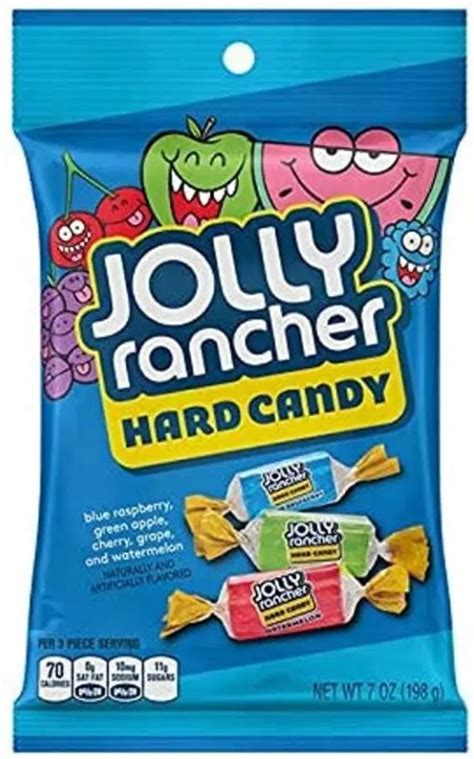 Конфеты Jolly Rancher Hard Candy со вкусом ежевики зеленого яблока ...