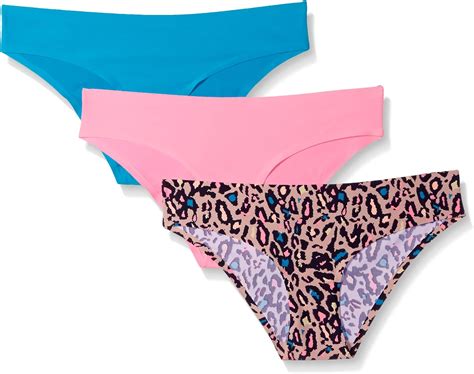 Honeydew Intimates Womens Skinz Hipster 3 Pack Neon Beachwavecoconut Leopard Small At