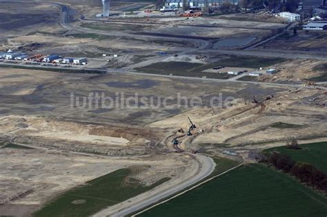 Sch Nefeld Bundesland Brb Von Oben Ausbau Des Flughafens Berlin