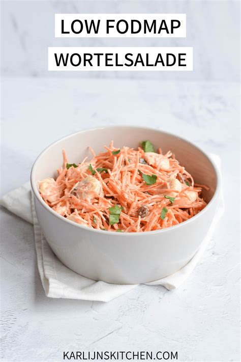 Low FODMAP Wortelsalade Karlijn S Kitchen