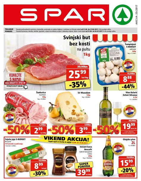 Spar katalog od 21 06 04 07 2017 by Catalog.hr - Issuu