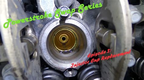 73 Powerstroke Swap Espisode 2 Injector Cup Replacement Youtube