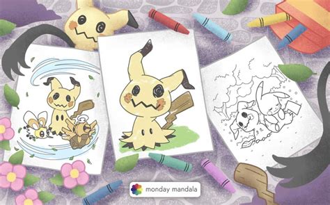 20 Mimikyu Coloring Pages (Free PDF Printables)