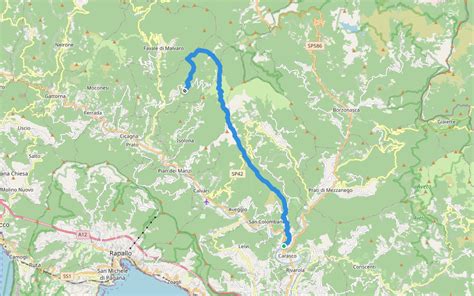 Itinerary Of The Passes Hiking Trail Liguria Pacer