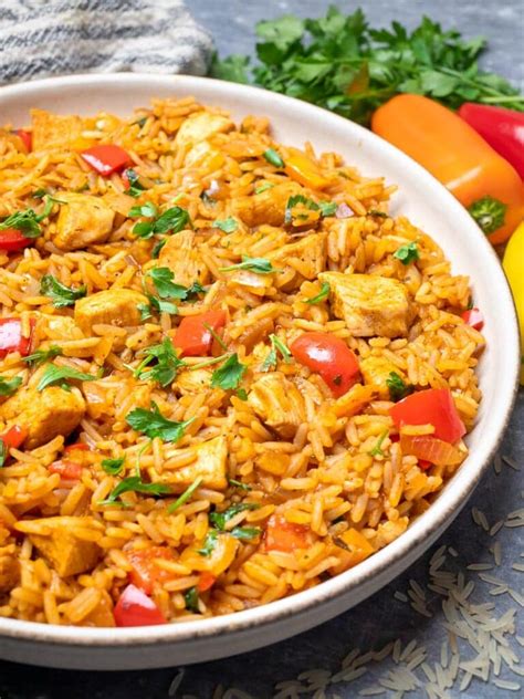 Easy One Pot Chicken And Rice Skinny Spatula