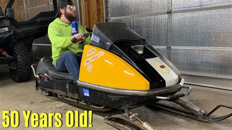 Trying To Start This 1972 Ski Doo TNT YouTube