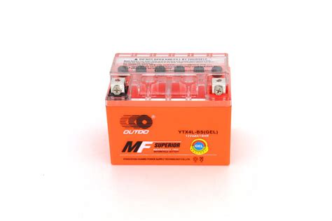 China Gel Motorcycle Battery Ytx4l BS GEL China Superior