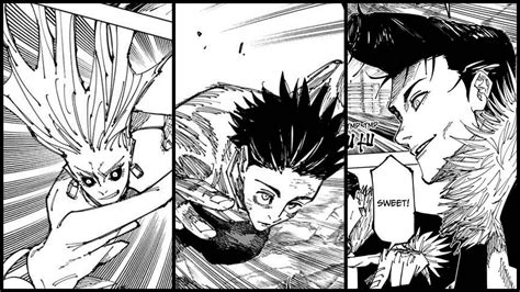 Jujutsu Kaisen chapter 177 raw scans: A three-way battle between Yuta ...