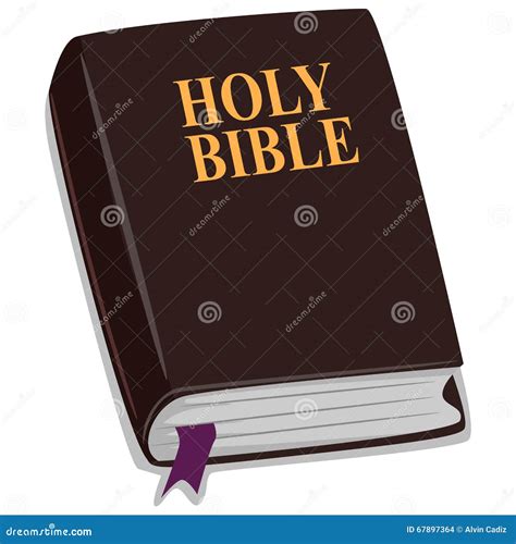 Holy Bible stock vector. Illustration of religion, bookmark - 67897364 