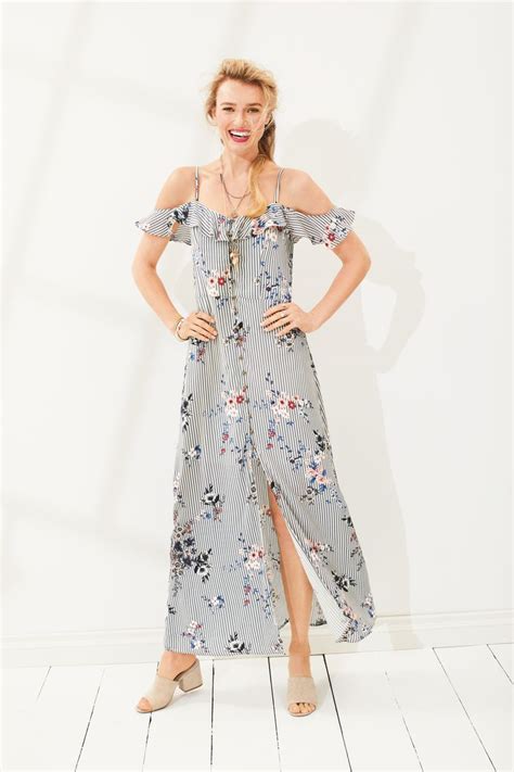 Button Down Floral Maxi Dress Maxi Dress Maurices Outfits Floral