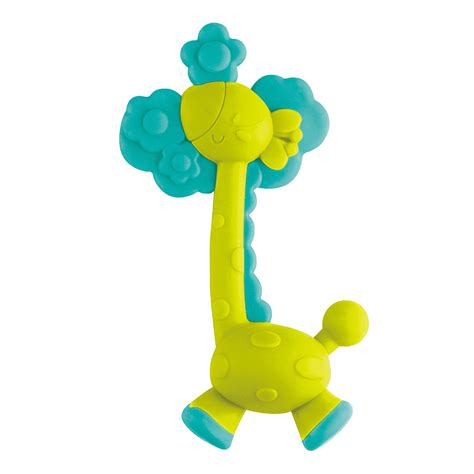 Mordedor Girafa Brinquedo At Xico Massageia A Gengiva Acalmando O Beb