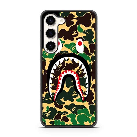 Bape Shark Camo Army Samsung Galaxy S23 S23 S23 Ultra S23 FE