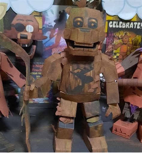 Papercraft Woodland Toy Freddy By Papermake On Deviantart