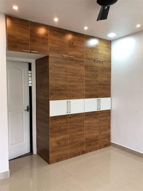 Laminated Plywood More Than 3 Doors Stylish Wardrobe For Home With