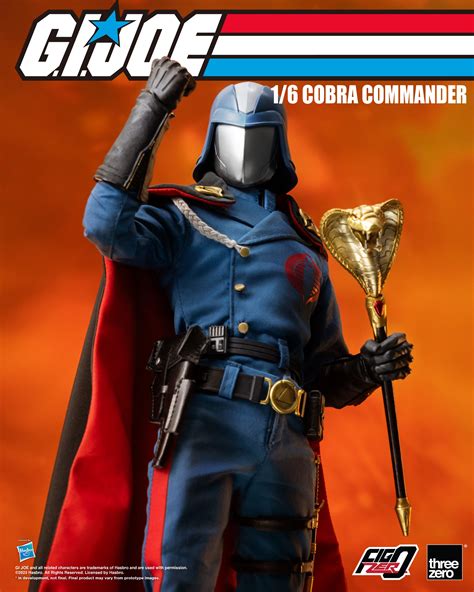 From The Classic Animated Series G I Joe Figzero Cobra Commander